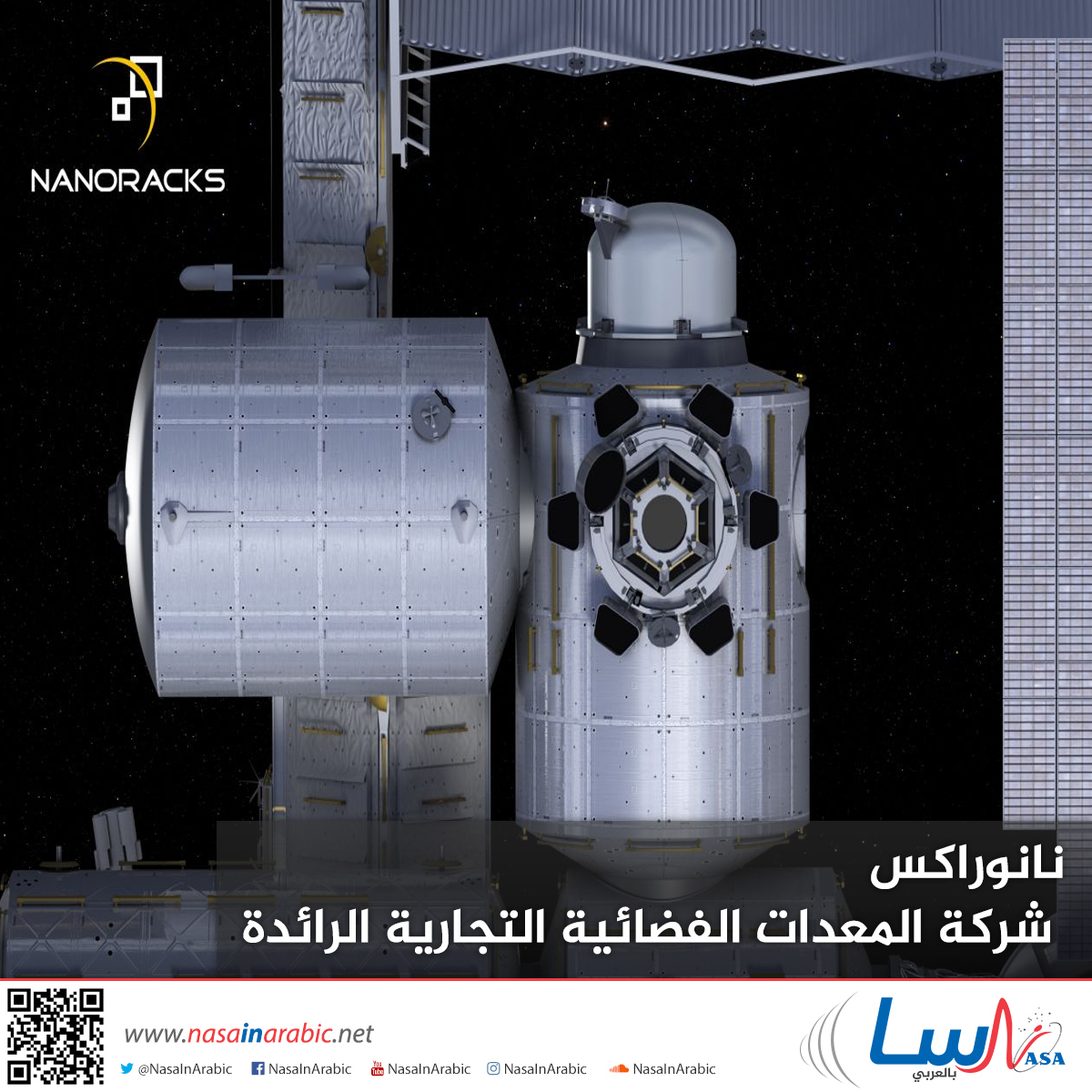 نانوراكس شركة المعدات الفضائية التجارية الرائدة