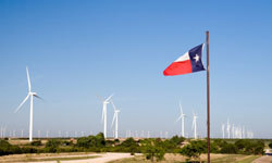 ربما عليهم أن يطلقوا على تكساس "ولاية نجمة الرياح"، لأنها السبّاقة في منشآت إنتاج طاقة الرياح. حقوق الصورة: Hemera/Thinkstock