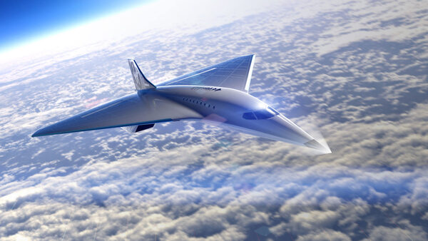 ستكون الطائرة النفاثة الأسرع من الصوت قادرةً على نقل الركاب بسرعة ماخ 3 على ارتفاع 18300 متر. حقوق الصورة: Virgin Galactic