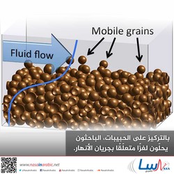 بالتركيز على الحبيبات، الباحثون يحلون لغزًا متعلقًا بجريان الأنهار