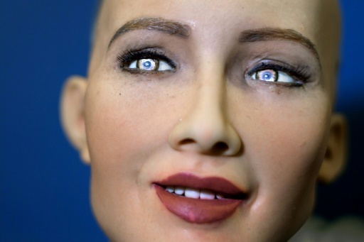 تعتبر صوفيا Sophia، وهي روبوت شبيه بالإنسان، نقطة الجذب الرئيسية في مؤتمر الذكاء الاصطناعي هذا الأسبوع، إلا أن تقنيتها أثارت المخاوف بشأن وظائف الناس في المستقبل.
