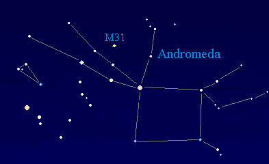 كوكبة المرأة المسلسلة "أندروميدا" constellation of Andromeda