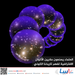 العلماء يصنعون ملايين الأكوان الافتراضية لفهم تاريخنا الكوني