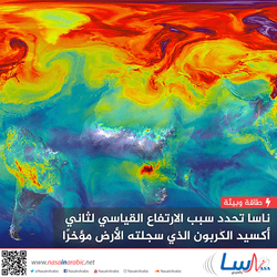 ناسا تحدد سبب الارتفاع القياسي لثاني أكسيد الكربون الذي سجلته الأرض مؤخرًا