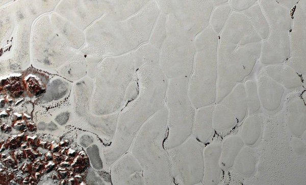 المعالم التي تُفصح عن أسرار بلوتو، المصدر : ناسا - نيو هورايزنز