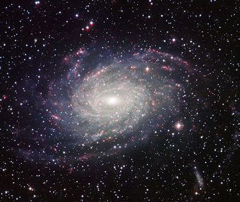 صورة لمجرة NGC6744 القريبة منا. حقوق الصورة: المرصد الأوروبي الجنوبي
