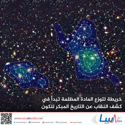 خريطة لتوزع المادة المظلمة تبدأ في كشف النقاب عن التاريخ المبكر للكون